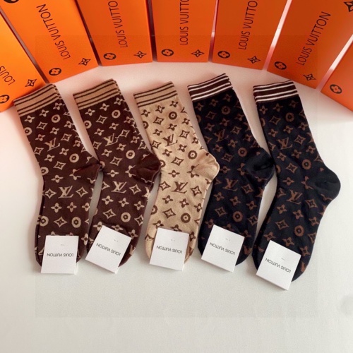 Louis Vuitton LV Socks #1249259 $29.00 USD, Wholesale Replica Louis Vuitton LV Socks