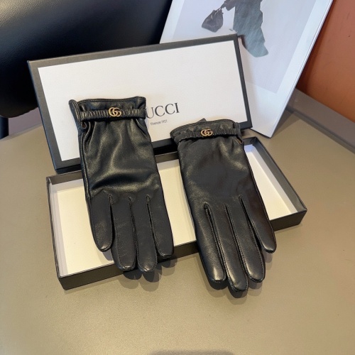 Gucci Gloves For Women #1249274 $42.00 USD, Wholesale Replica Gucci Gloves