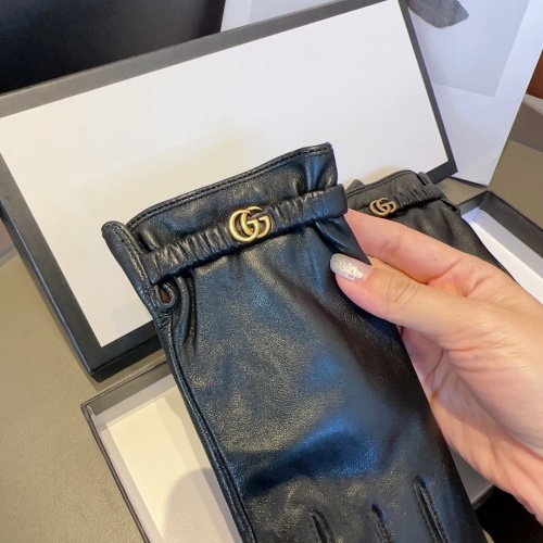 Replica Gucci Gloves For Women #1249274 $42.00 USD for Wholesale