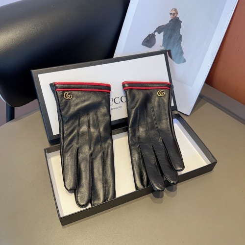 Gucci Gloves For Women #1249275 $45.00 USD, Wholesale Replica Gucci Gloves