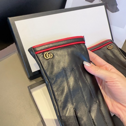 Replica Gucci Gloves For Women #1249275 $45.00 USD for Wholesale