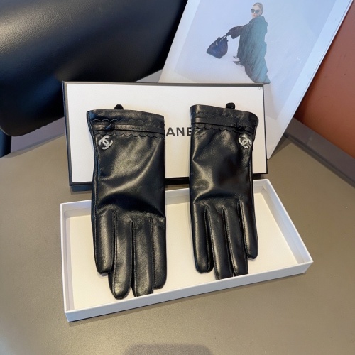 Chanel Gloves For Women #1249278 $45.00 USD, Wholesale Replica Chanel Gloves