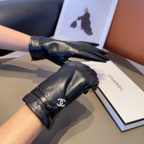 Replica Chanel Gloves For Women #1249278 $45.00 USD for Wholesale