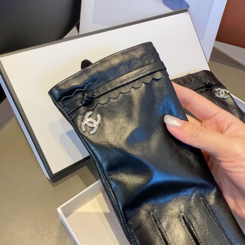 Replica Chanel Gloves For Women #1249278 $45.00 USD for Wholesale