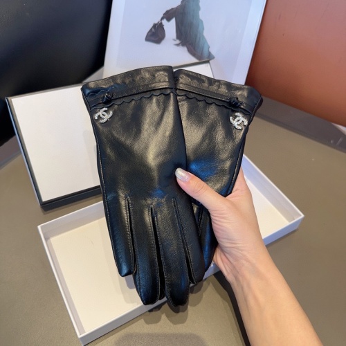 Replica Chanel Gloves For Women #1249278 $45.00 USD for Wholesale