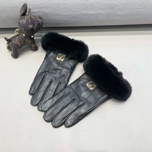 Louis Vuitton LV Gloves For Women #1249291 $52.00 USD, Wholesale Replica Louis Vuitton LV Gloves