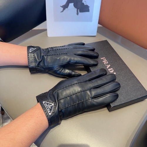 Replica Prada Gloves For Men #1249294 $52.00 USD for Wholesale