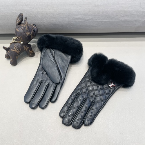 Replica Louis Vuitton LV Gloves For Women #1249295 $52.00 USD for Wholesale