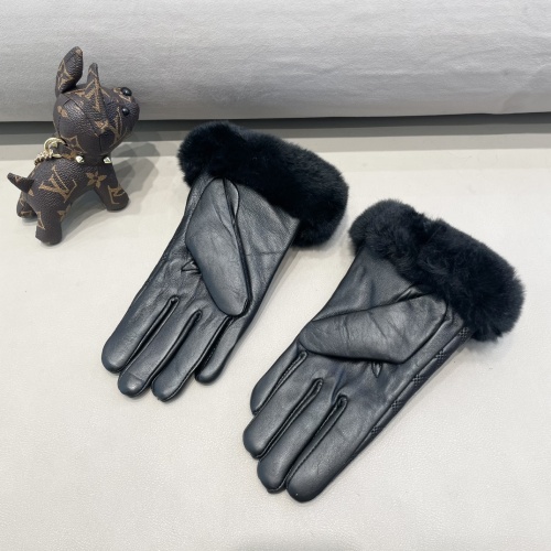 Replica Louis Vuitton LV Gloves For Women #1249295 $52.00 USD for Wholesale