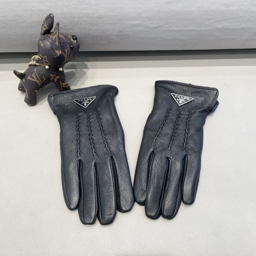 Prada Gloves For Men #1249297 $52.00 USD, Wholesale Replica Prada Gloves