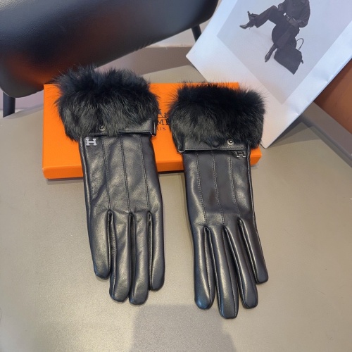 Hermes Gloves For Women #1249299 $48.00 USD, Wholesale Replica Hermes Gloves