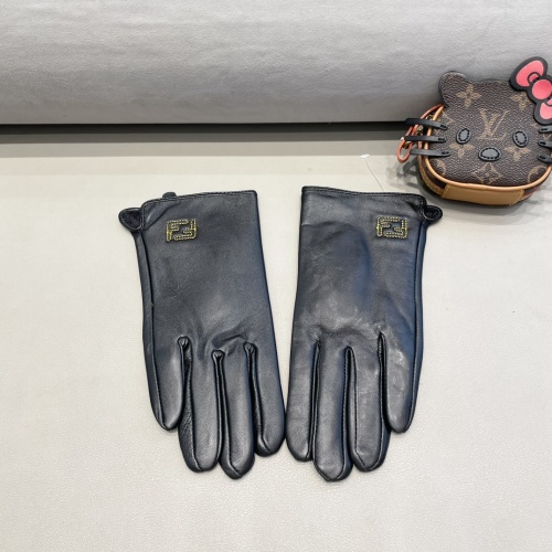 Fendi Gloves For Women #1249300 $42.00 USD, Wholesale Replica Fendi Gloves