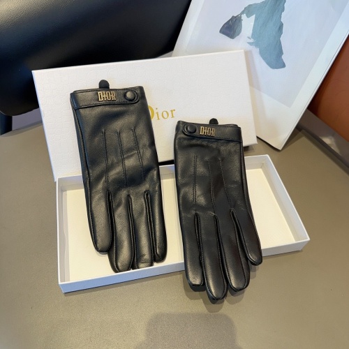 Christian Dior Gloves For Women #1249305 $45.00 USD, Wholesale Replica Christian Dior Gloves