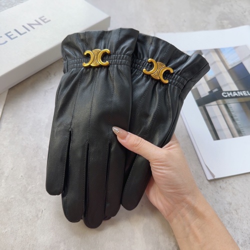 Replica Celine Gloves For Women #1249306 $45.00 USD for Wholesale