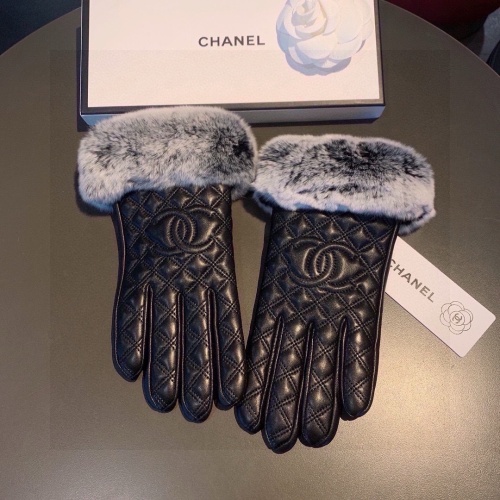 Chanel Gloves For Women #1249308 $40.00 USD, Wholesale Replica Chanel Gloves