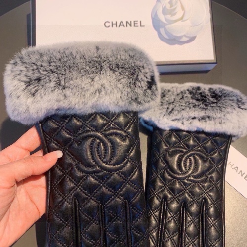 Replica Chanel Gloves For Women #1249308 $40.00 USD for Wholesale