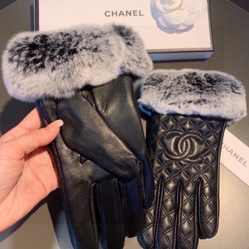 Replica Chanel Gloves For Women #1249308 $40.00 USD for Wholesale