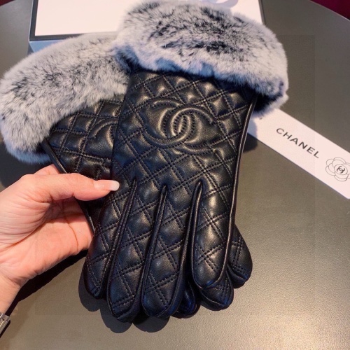 Replica Chanel Gloves For Women #1249308 $40.00 USD for Wholesale