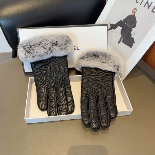 Chanel Gloves For Women #1249314 $45.00 USD, Wholesale Replica Chanel Gloves