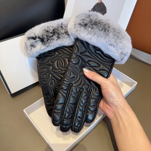 Replica Chanel Gloves For Women #1249314 $45.00 USD for Wholesale