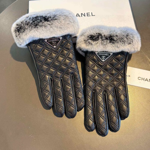 Chanel Gloves For Women #1249317 $45.00 USD, Wholesale Replica Chanel Gloves