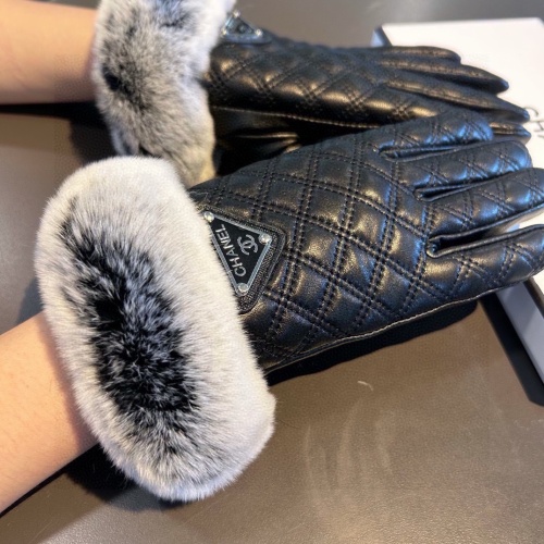 Replica Chanel Gloves For Women #1249317 $45.00 USD for Wholesale