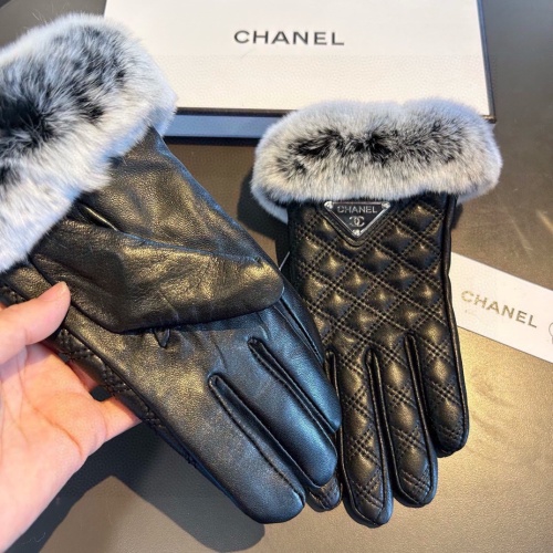 Replica Chanel Gloves For Women #1249317 $45.00 USD for Wholesale