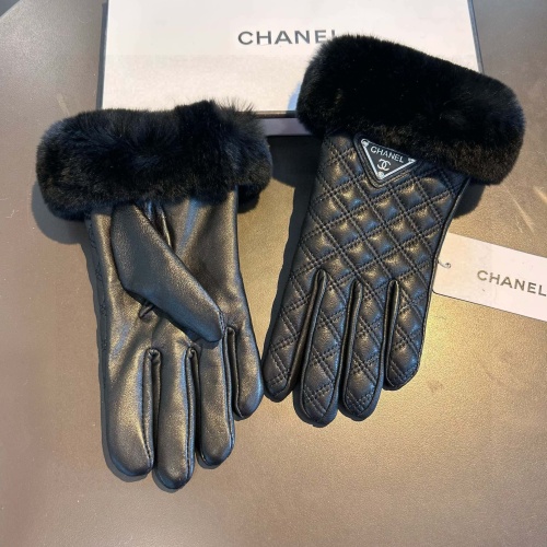 Replica Chanel Gloves For Women #1249319 $45.00 USD for Wholesale