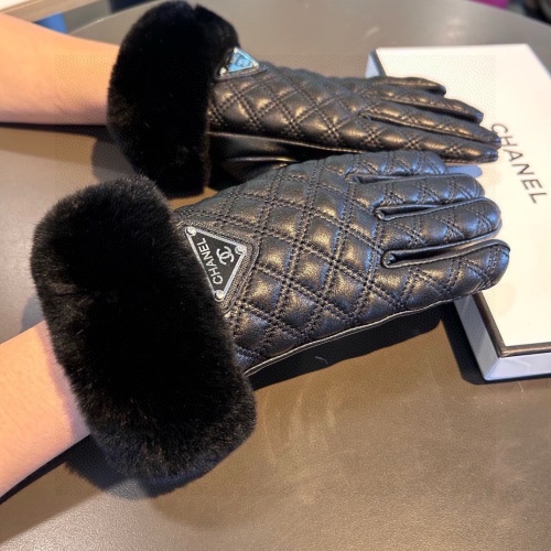 Replica Chanel Gloves For Women #1249319 $45.00 USD for Wholesale