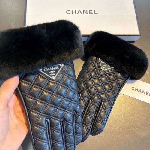 Replica Chanel Gloves For Women #1249319 $45.00 USD for Wholesale