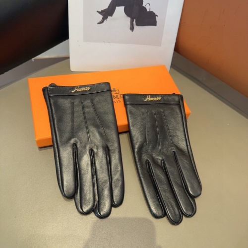 Hermes Gloves For Men #1249321 $48.00 USD, Wholesale Replica Hermes Gloves