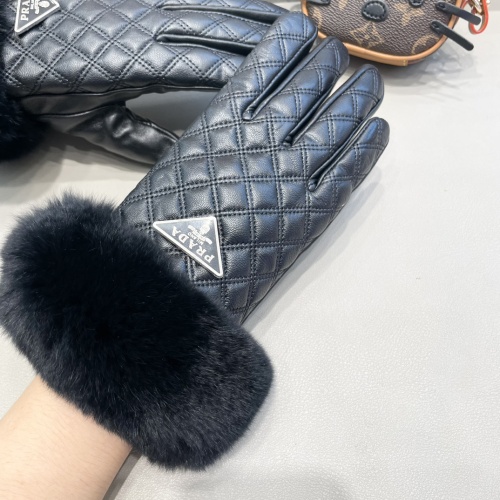 Replica Prada Gloves For Women #1249323 $52.00 USD for Wholesale