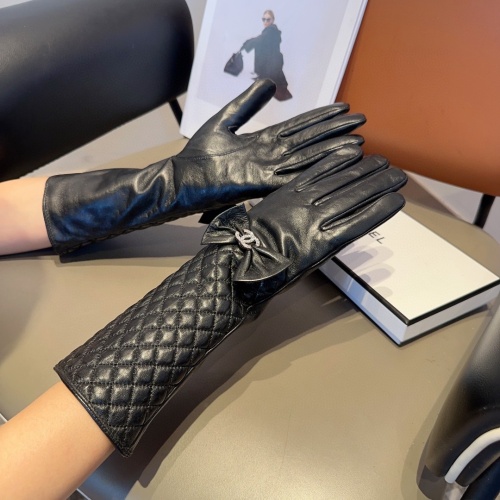 Replica Chanel Gloves For Women #1249324 $56.00 USD for Wholesale