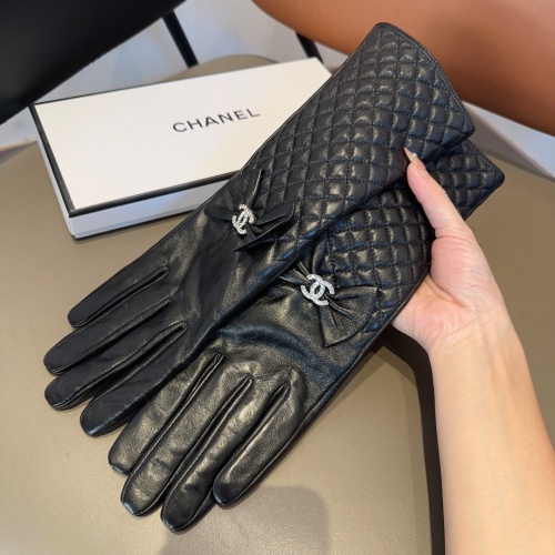 Replica Chanel Gloves For Women #1249324 $56.00 USD for Wholesale