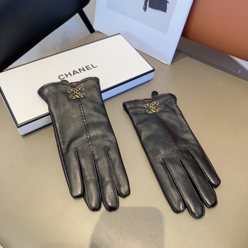 Chanel Gloves For Women #1249325 $45.00 USD, Wholesale Replica Chanel Gloves