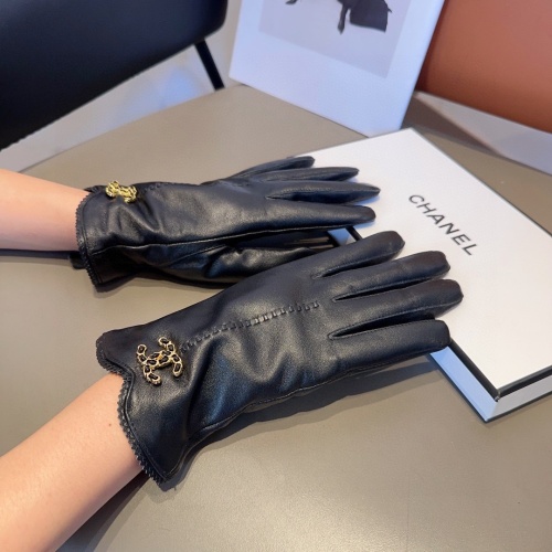 Replica Chanel Gloves For Women #1249325 $45.00 USD for Wholesale