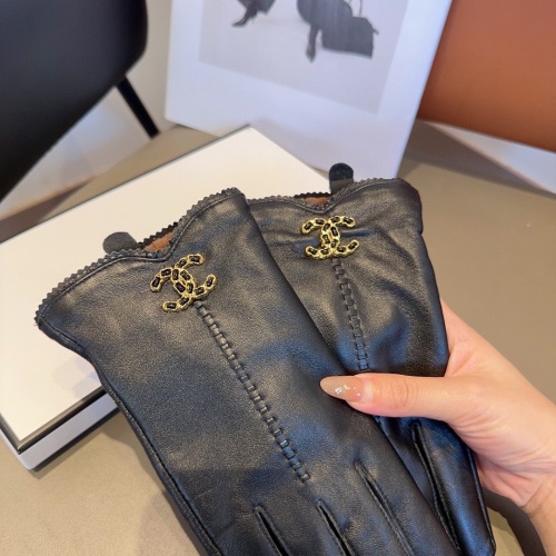 Replica Chanel Gloves For Women #1249325 $45.00 USD for Wholesale