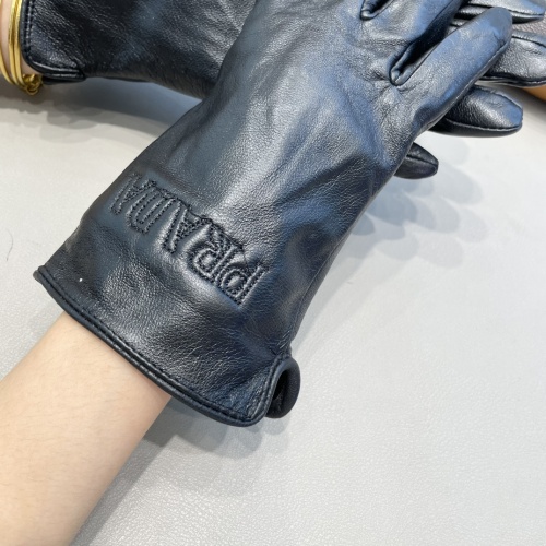 Replica Prada Gloves For Women #1249330 $45.00 USD for Wholesale