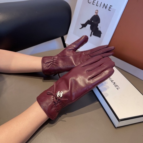 Replica Chanel Gloves For Women #1249332 $45.00 USD for Wholesale