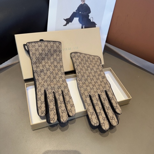 Gucci Gloves For Women #1249335 $52.00 USD, Wholesale Replica Gucci Gloves