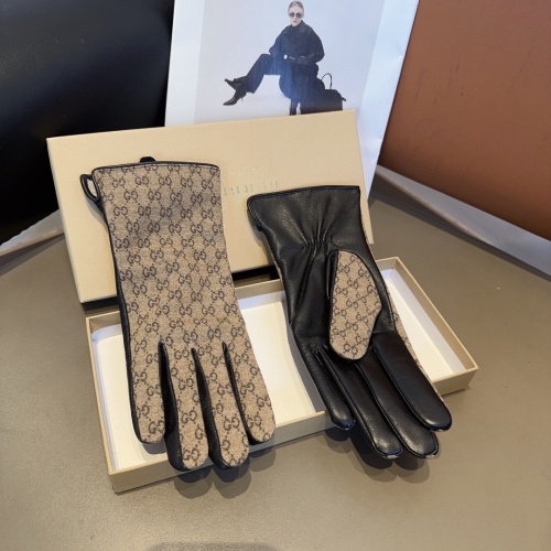 Replica Gucci Gloves For Women #1249335 $52.00 USD for Wholesale