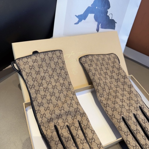 Replica Gucci Gloves For Women #1249335 $52.00 USD for Wholesale