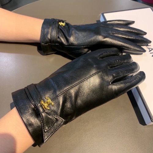 Replica Chanel Gloves For Women #1249336 $45.00 USD for Wholesale