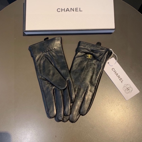 Replica Chanel Gloves For Women #1249336 $45.00 USD for Wholesale