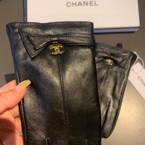 Replica Chanel Gloves For Women #1249336 $45.00 USD for Wholesale