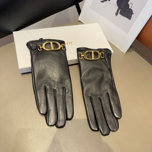 Christian Dior Gloves For Women #1249341 $40.00 USD, Wholesale Replica Christian Dior Gloves