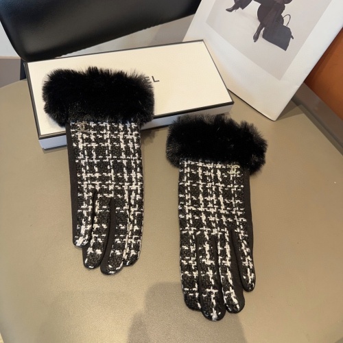 Replica Chanel Gloves #1249342 $38.00 USD for Wholesale