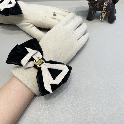 Replica Chanel Gloves #1249345 $38.00 USD for Wholesale