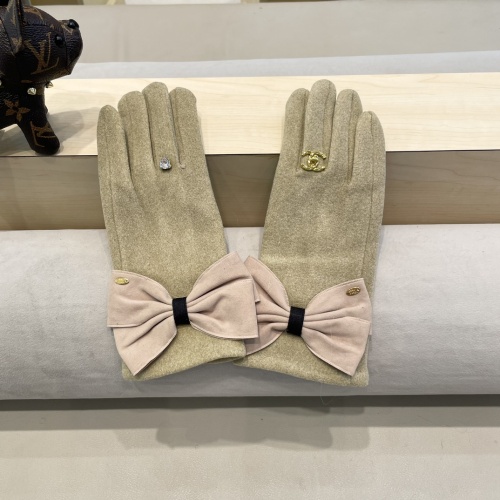 Replica Chanel Gloves #1249346 $38.00 USD for Wholesale