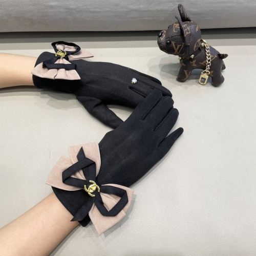 Replica Chanel Gloves #1249347 $38.00 USD for Wholesale